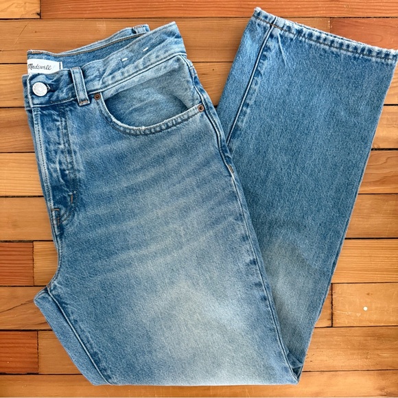 Madewell The Longline Straight Jean - Picture 12 of 12